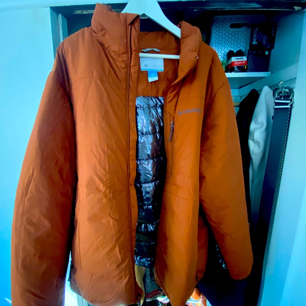 Mens XL Colombia heavy winter coat